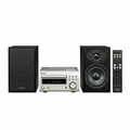 Denon D-M41 DAB Kompakte HiFi-System mit CD und Bluetooth -Silber/Schwarz