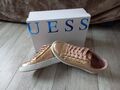 GUESS Sneaker Damen Gr 36 Mädchen rosegold rosa weiß gold TOP Schuhe