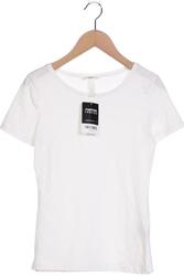 H&M T-Shirt Damen Shirt Kurzärmliges Oberteil Gr. 2XS Weiß #cbum90smomox fashion - Your Style, Second Hand