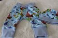 AUSVERKAUF-Babyset-Pumphose+mütze-Jogginghose-Handmade-Gr 56-62-68-Pirat-neu