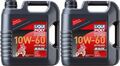 Liqui Moly 3054 Motorbike 4T Synth 10W-60 Offroad Race 2x 4l = 8 Liter