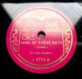 1391/MILLS BROTHERS-Tiger rag-Some of these days-VOC HOTSOLISIK-78rpm Schellack