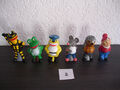 6 Original SALAMANDER Werbefiguren "Lurchi und seine Freunde" 2. Generation (2)