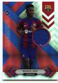 Mikayil Faye RC Rookie Player Worn Relic Topps Barcelona Team Set 2023-24