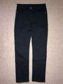 schicke H&M Hose dunkelblau jeans style verstellbarer Bund Slim Größe 152 Junge