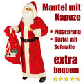 Kostüm Weihnachtsmann Mantel Santa Claus Weihnachtsmannkostüm XL 54/56 Nikolaus