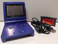 Nintendo Gameboy Advance SP blau metallic + Spiel + Ladekabel