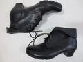 GABOR Schnür-Stiefelette Ankle Boots 4 37 Echt-Leder schwarz TIP TOP /2n