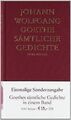 Sämtliche Gedichte von Goethe, Johann Wolfgang | Buch | Zustand gut