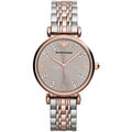 EMPORIO ARMANI Quarzuhr AR1840 Damenuhr Armbanduhr 31 cm silber-roségold B-WARE