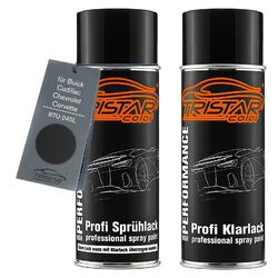 Lack Spraydosen Set für Buick Cadillac Chevrolet 87U 245L Pearl Black Metallic