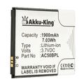 Li-Ion Akku für Archos 50b Platinum - AC50BL AC50BLP AC50BPL AL50BPL - 1900 mAh