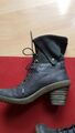 El Naturalista Dome  Stiefel- Stiefelette -  Boots Schwarz Gr. 40