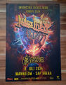 Judas Priest + Saxon - Invincible Shield Tour - A1 Plakat Mannheim 2024