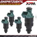 4x Einspritzventil Einspritzdüse Injektor für Audi A3 8L VW Golf Polo Skoda Seat