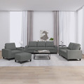 Sofagarnitur Sessel Sofa Couch Wohnzimmersofa Designsofa 4-Tlg. Stoff 