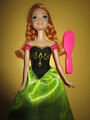 B1785) ALTE ROTBLONDE DISNEY PRINCESS ANNA FROZEN EISKÖNIGIN BARBIE MATTEL