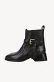 See by Chloé Damen Schuhe Stiefelette Gr. 36 Schwarz Leder Ankle Boots