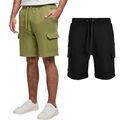 Urban Classics - Organic Baumwolle Cargo Sweatshorts