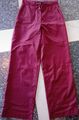 tolle Stoffhose mit weiten Beinen,Zero,Gr.36,bordeaux