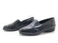 Jenny By Ara Damen Pumps Gr. 42 Halbschuh Absatzschuh Keilabsatz Slipper Schwarz