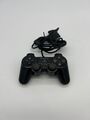 Original Sony PlayStation 2 PS2 DualSchock 2 Controller | Schwarz | SCPH-10010