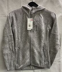 Twentyfour Damen Strick Fleece Kapuzen Jacke Svalbard Gr. 34 TE5.7