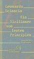 Ein Sizilianer von festen Prinzipien | Buch | 9783981976397