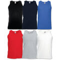 2er Fruit of the Loom T-Shirt Tank Top Muskelshirt Set Muscle Shirt Herren Shirt