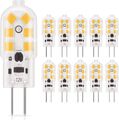 10x G4 LED 12V 5W DC Warmweiß Stiftsockel Leuchtmittel Lampe Nicht dimmbar