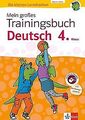 Klett Mein großes Trainingsbuch Deutsch 4. Klasse: ... | Buch | Zustand sehr gut