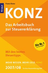 Konz: Das Arbeitsbuch zur Steuererklärung Franz Konz