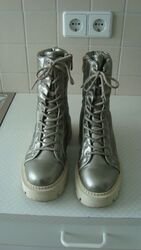 Stiefelette Damen, Tamaris, Größe 39, metallic