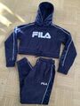 »FILA« CROP KAPUZEN HOODIE-JOGGINGANZUG -Gr: XXS/XS- Woman#Damen - Sport/Outdoor