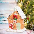 Weihnachts-Lebkuchenhaus-Ornament für die Weihnachtsfeier