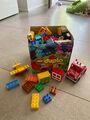 Lego duplo Box mit vielen Bausteinen und Fahrzeugen von 1,5-5 Jahren