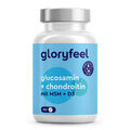 Glucosamin Chondroitin Komplex - Mit MSM, Vitamin D, Calcium und Hyaluronsäure