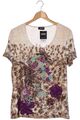 TAIFUN T-Shirt Damen Shirt Kurzärmliges Oberteil Gr. EU 44 Beige #of0eu5l