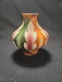 Spritzdekor Vase Annaburg Art Deco Bauhaus Weimarer Ceramic