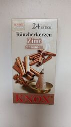 KNOX Räucherkerzen Original 24 Stück - Zimt, NEU & OVP