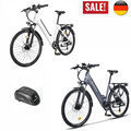 Damen eBike 26Zoll E-fahrrad 250W E-Citybike Trekking 7Gang 468Wh Elektrofahrrad