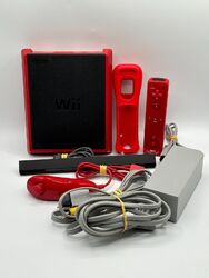 Nintendo Wii Mini Konsole - Rot - inklusive Controller & Kabel