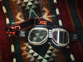 Org. UVEX Oldtimer Motorradbrille, retro