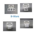 B-Ware Delphi weiß, Steckdose, Schalter, Dimmer, Antennendose, Rahmen usw. 