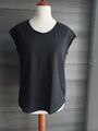 Street One Damen Shirt Oberteil schwarz Spitze Gr. 42 Neuwertig elegant festlich