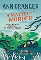 A Matter of Murder: Campbell  Carter mystery 7: Campbel... | Buch | Zustand gut