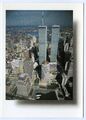 Postkarte Luftbild - World Trade Center Twin Towers Battery Park City New York