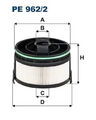 Kraftstofffilter Filtereinsatz PE 962/2 FILTRON für MERCEDES-BENZ C-KLASSE Coupe