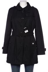 Fuchs Schmitt Mantel Damen Jacke Parka Gr. EU 42 Baumwolle Schwarz #nhp1stimomox fashion - Your Style, Second Hand