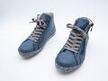 rieker Damen Schnürboots Freizeitschuh Boots Sneaker blau Gr 39 EU Art 26586-30